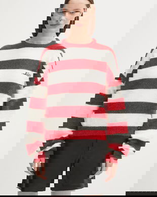 Fiorucci pulover de lână Cropped Alpaca culoarea rosu, călduros, W02FPKSW448KN11RD02