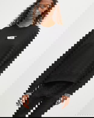 MM6 Maison Margiela hanorac de bumbac culoarea negru, uni, S52GU0247.M25025.900