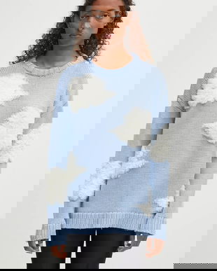 Fiorucci pulover de lână Cloud W02SMKSW335KN05BL02