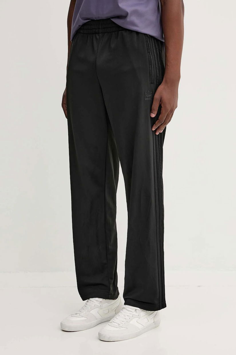 adidas Originals pantaloni de trening Firebird culoarea negru, cu imprimeu, JY1350