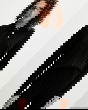 Fracomina pulover culoarea negru, light, FS25WT7019K50401