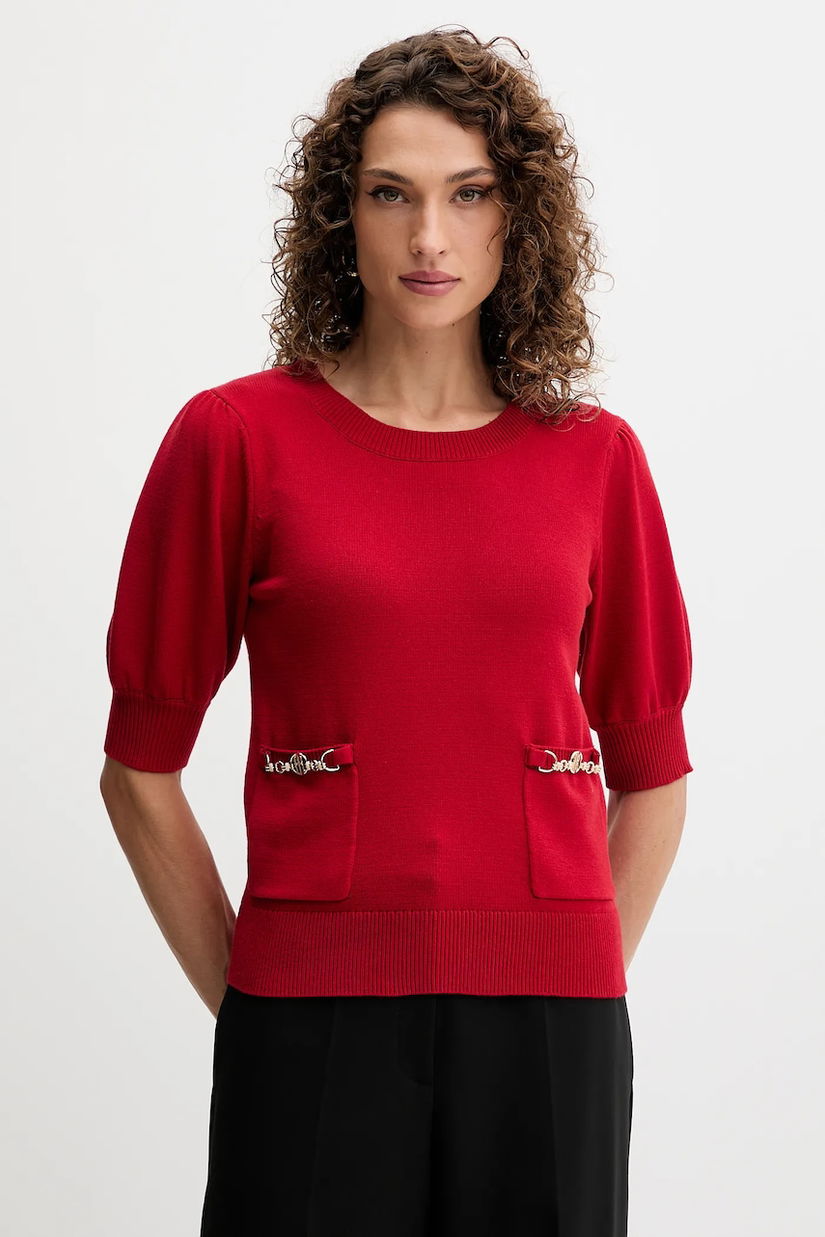 Fracomina pulover culoarea roșu, light, FR25WT7019K55601