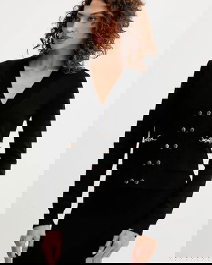 Fracomina cardigan culoarea negru, light, FR25WT8010K55601