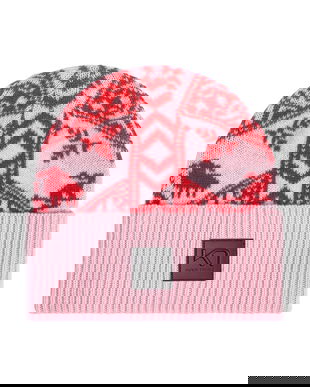 Kari Traa pălărie din amestec de lână SAGA culoarea roz, 611594