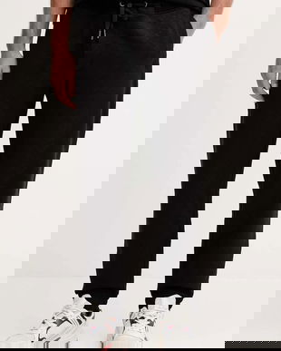 Joop! pantaloni de trening culoarea negru, cu imprimeu, 30047443