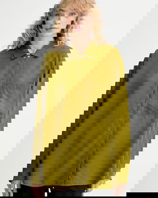 Marc O'Polo cămașă culoarea verde, cu guler clasic, relaxed, 509152542109