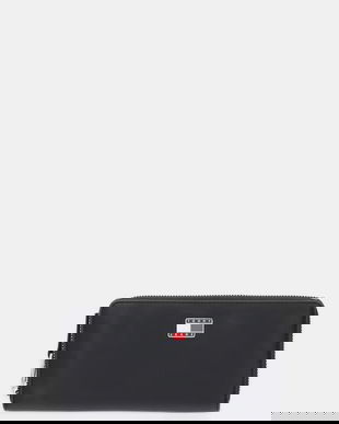 Tommy Jeans portofel culoarea negru, AW0AW17879