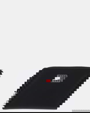 Tommy Jeans portofel culoarea negru, AW0AW18031