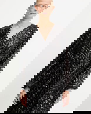 BOSS Orange rochie culoarea negru, mini, evazați, 50548326