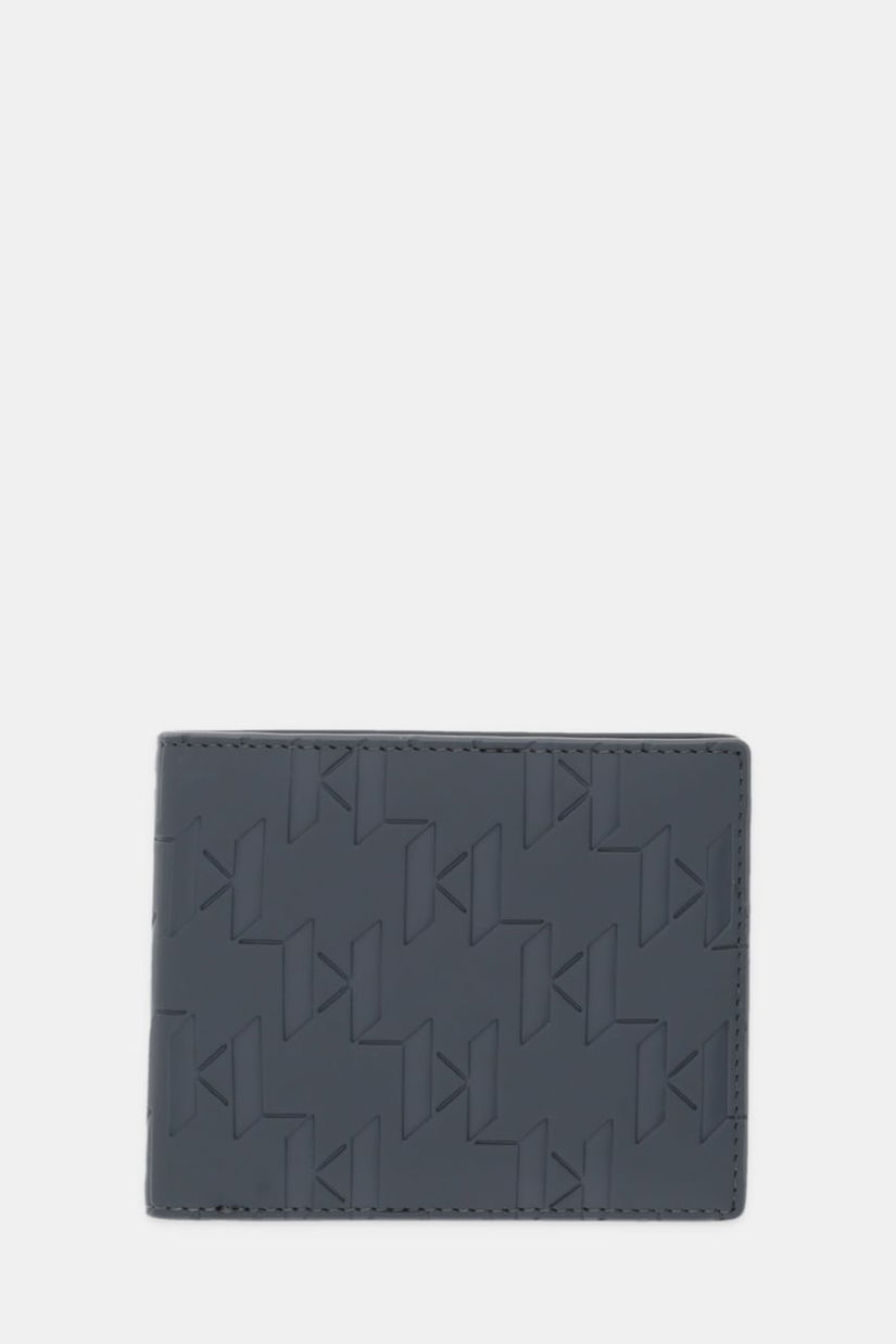Karl Lagerfeld portofel culoarea gri, A4M32051