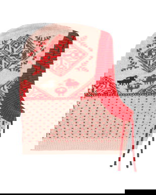 Kari Traa cagulă umplută cu lână SAGA culoarea roz, 611572