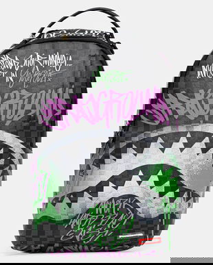 Sprayground rucsac culoarea gri, mare, cu model, 910B7783NSZ