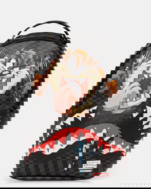 Sprayground rucsac culoarea gri, mare, cu model, 910B7785NSZ