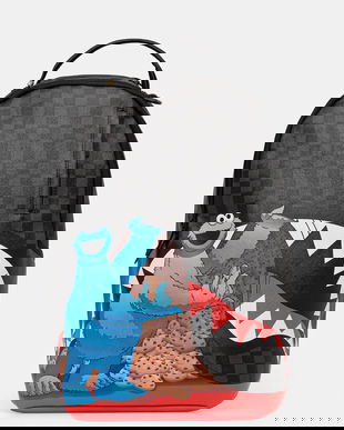 Sprayground rucsac culoarea gri, mare, cu model, 910B7141NSZ