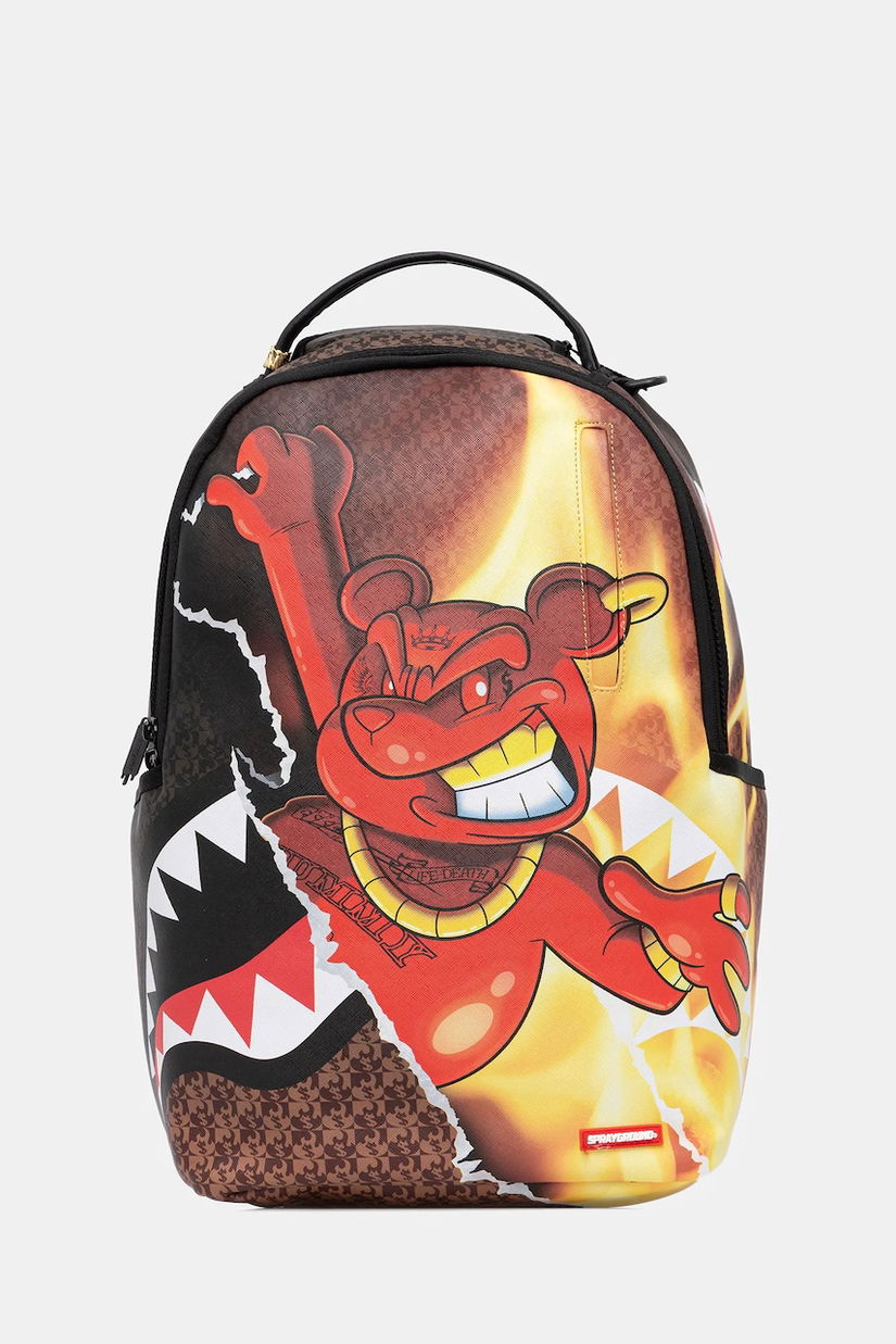 Sprayground rucsac culoarea maro, mare, cu model, 910B7548NSZ