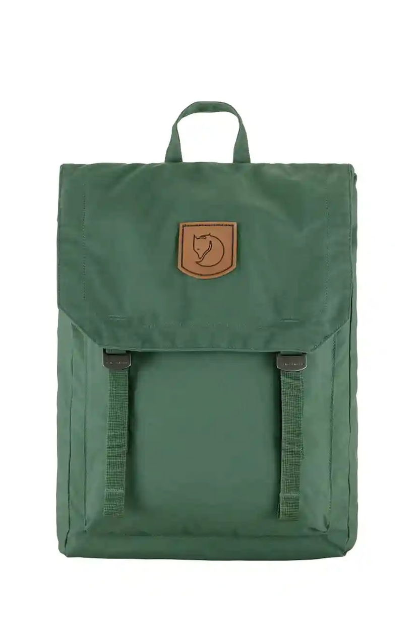 Fjallraven rucsac Foldsack No. 1 culoarea verde, mic, uni, F24210-679