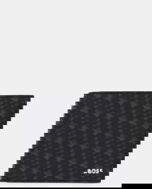 BOSS portofel de piele culoarea negru, 50552830