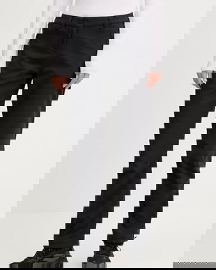 Jack Wolfskin pantaloni de exterior TREK TERRAIN culoarea negru, A65301