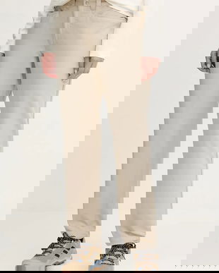 Haglöfs pantaloni Korp Lite culoarea bej, 607760