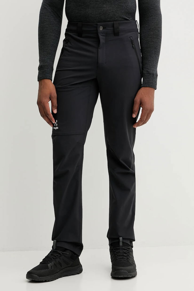 Haglöfs pantaloni de exterior Morän culoarea negru, 605402