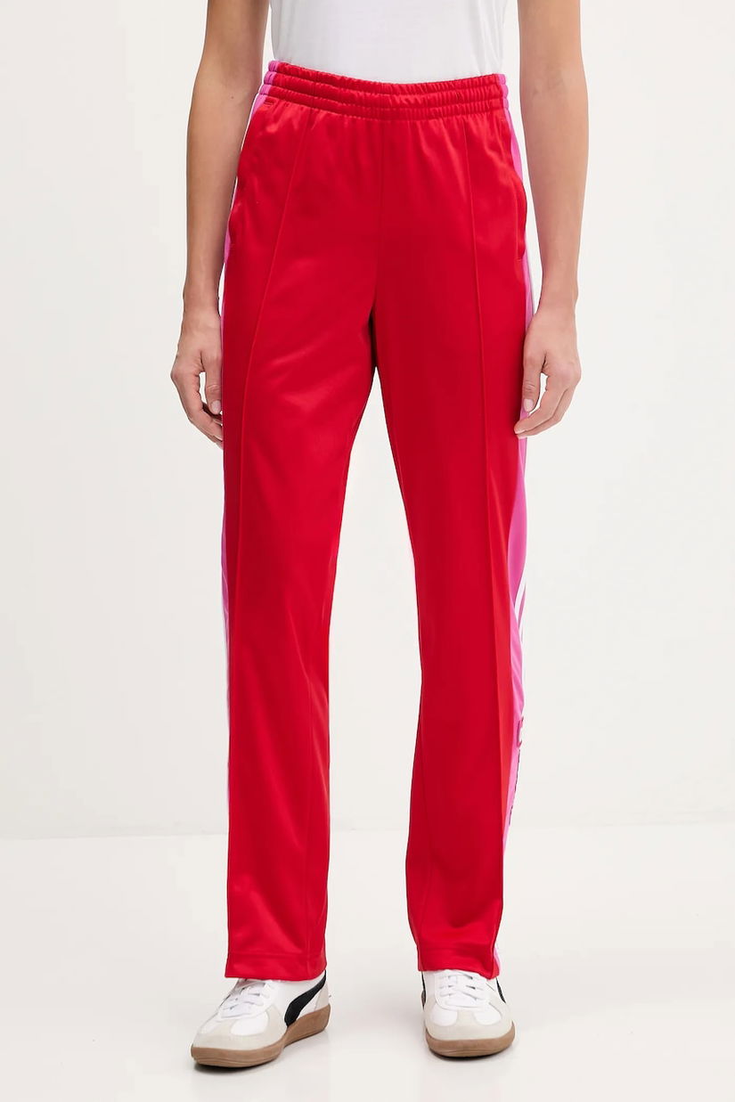 adidas Originals pantaloni de trening Adibreak PT culoarea rosu, cu model, JV8553