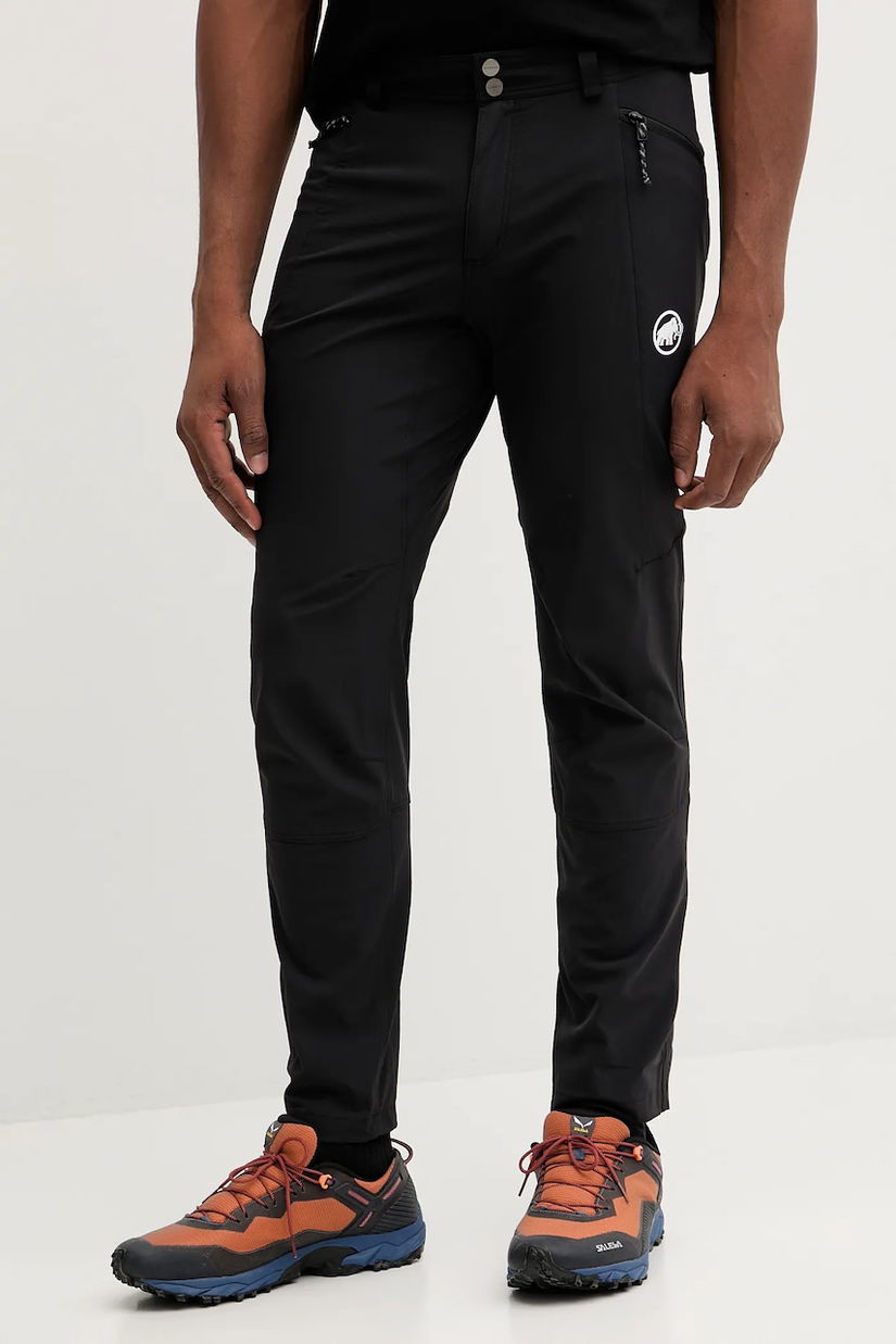 Mammut pantaloni de exterior Ducan culoarea negru, 1022-02490