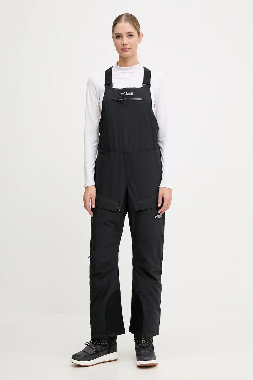 Columbia pantaloni sport de iarnă Highland Summit culoarea negru, 2085781