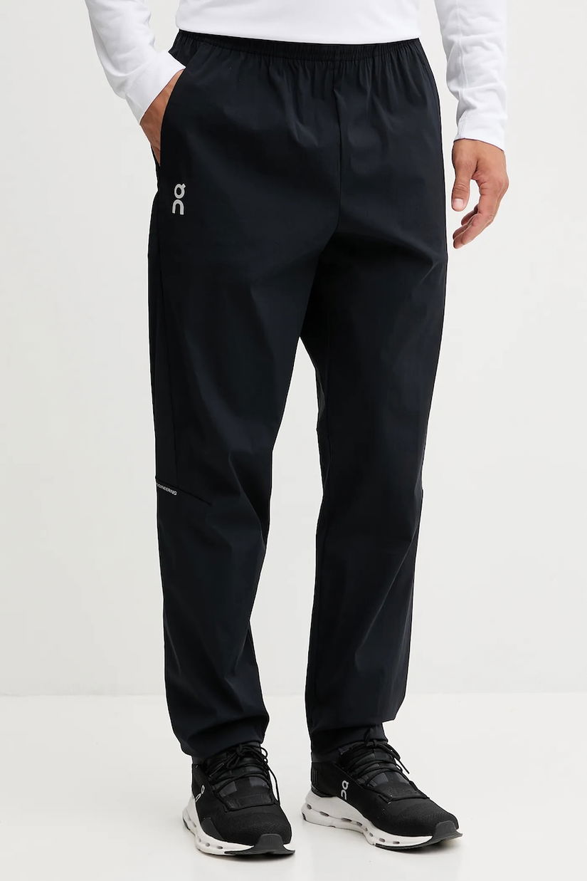 ON running pantaloni de trening All-Day culoarea negru, cu imprimeu, 1ME30160553