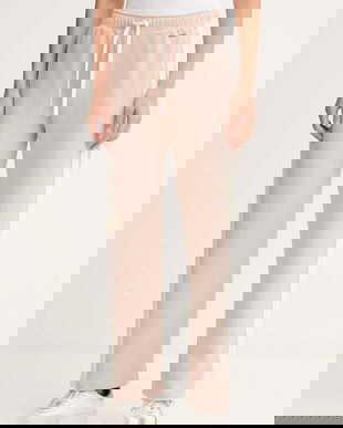 BOSS pantaloni de trening culoarea bej, uni, 50550717