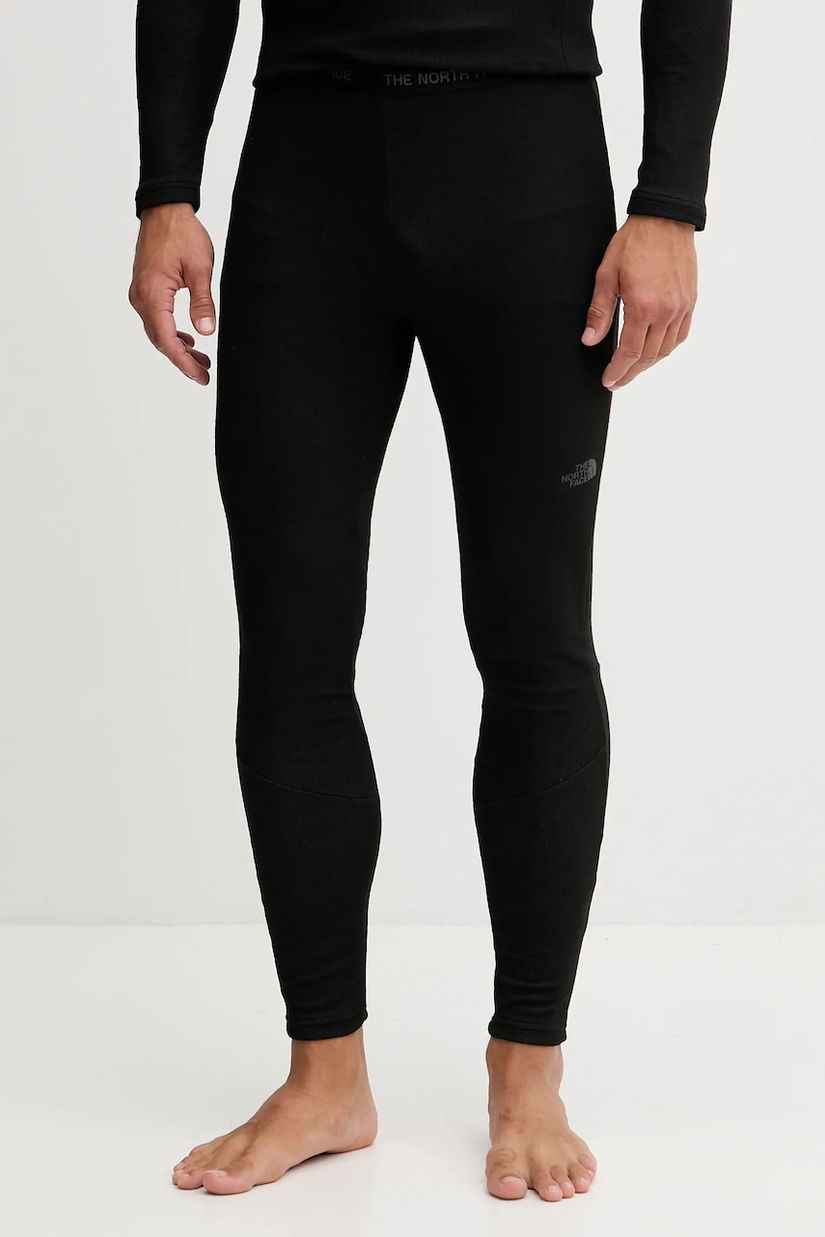 The North Face leggins sport Easy culoarea negru, cu imprimeu, NF0A8BZYJK31