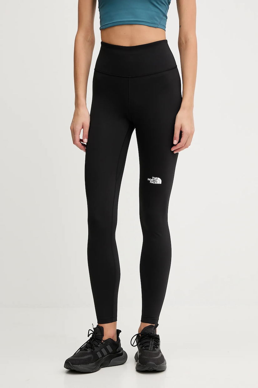 The North Face leggins de antrenament Flex Warm culoarea negru, cu imprimeu, NF0A8E11JK31