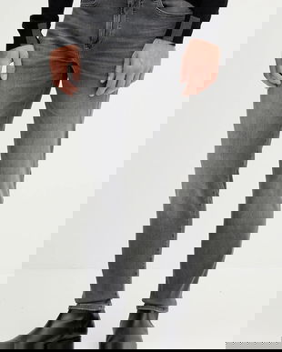 BOSS Orange jeans culoarea gri, 50549515