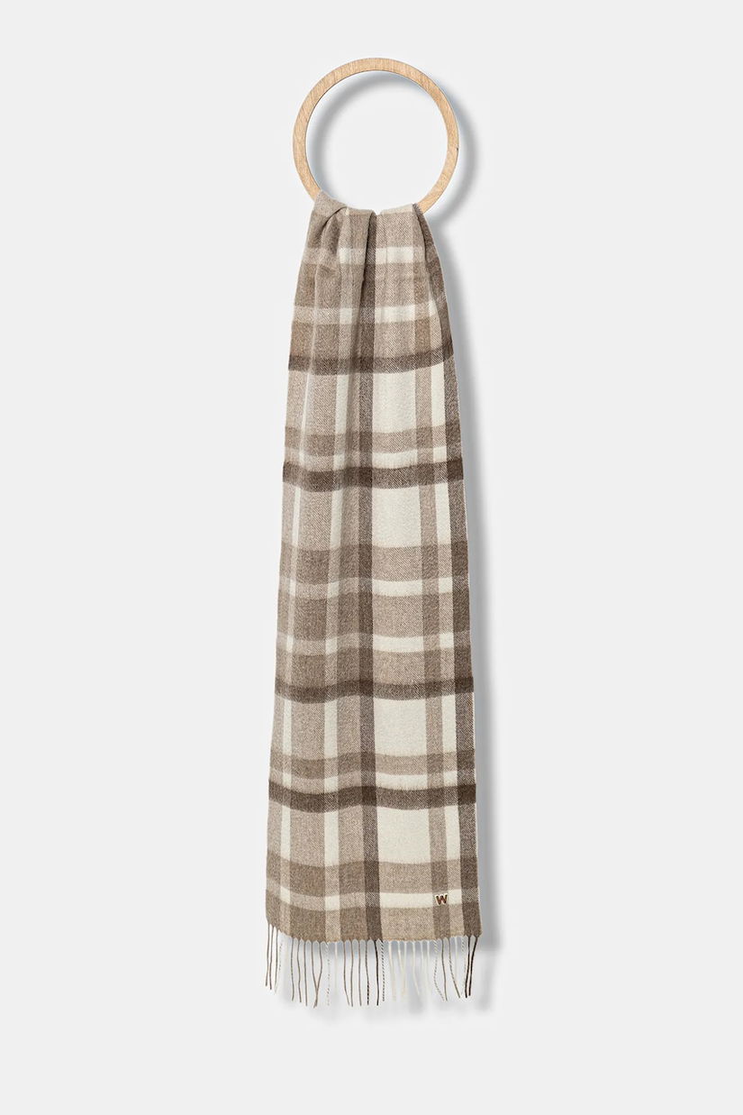 Weekend Max Mara eșarfă de cașmir CATONE culoarea bej, cu model, 2525546015600