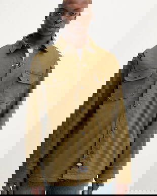 Dickies cămașă culoarea verde, cu guler clasic, regular, DK0A8673