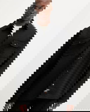 Dickies cămașă culoarea negru, cu guler clasic, regular, DK0A8673