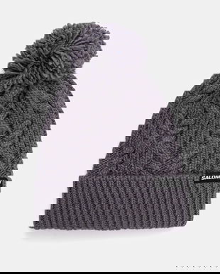 Salomon căciulă culoarea violet, LC2630400