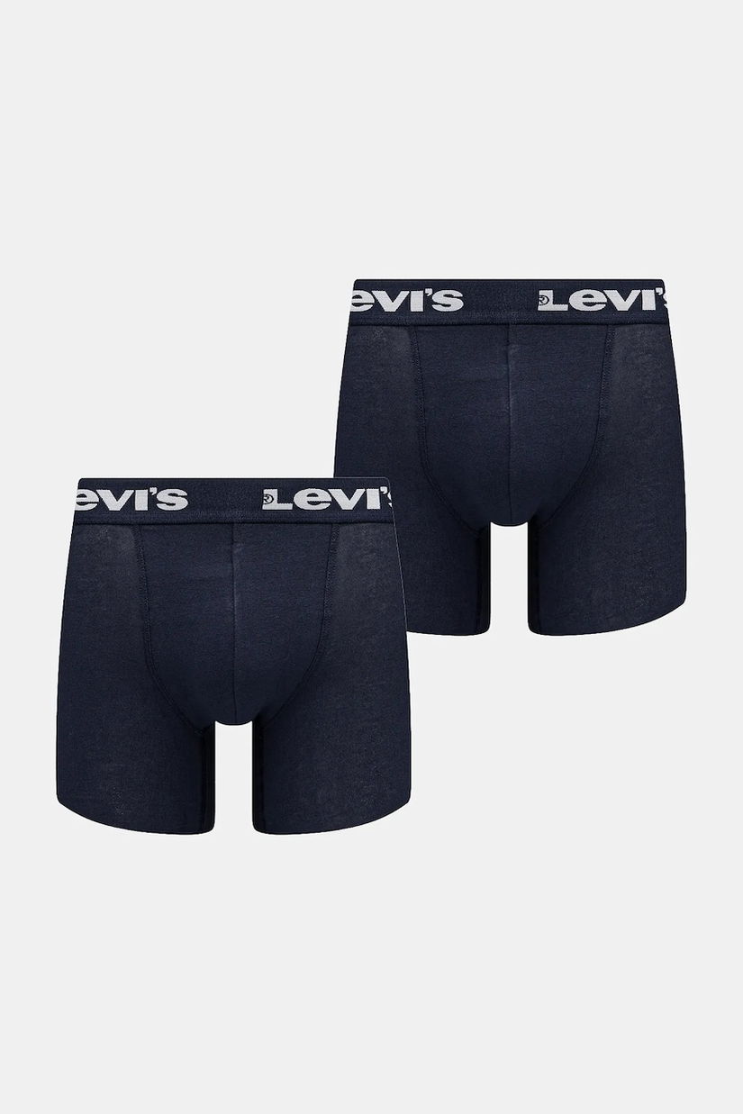 Levi's boxeri 2-pack culoarea bleumarin, 37149-1192