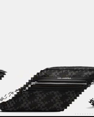 Karl Lagerfeld borsetă culoarea negru, A4M30200
