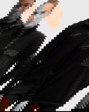 Mammut hanorac Moonstone Hybrid culoarea negru, uni, 1014.06120