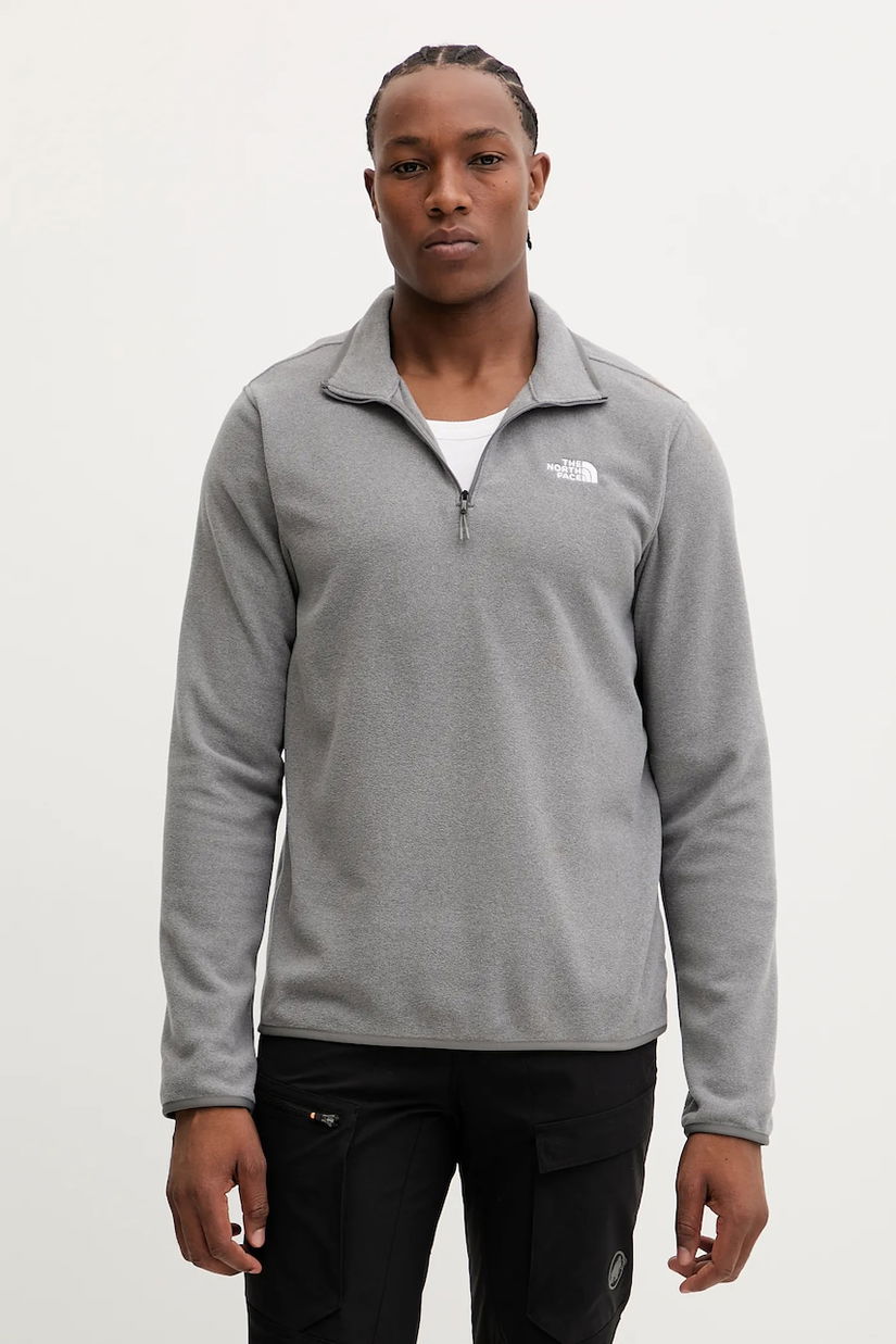 The North Face hanorac în aer liber culoarea gri, uni, NF0A8D0QCQI1