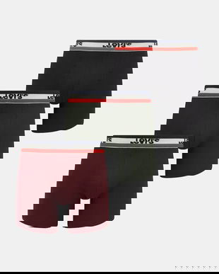 Levi's boxeri 3-pack culoarea bordo, 37149-1220