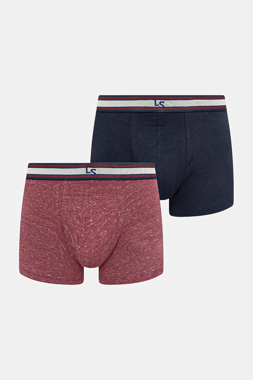 Levi's boxeri 2-pack culoarea roșu, 37149-1179