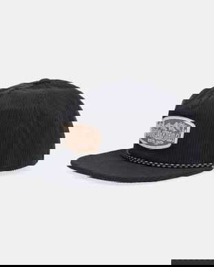 Columbia șapcă de baseball din catifea culoarea negru, 2092401