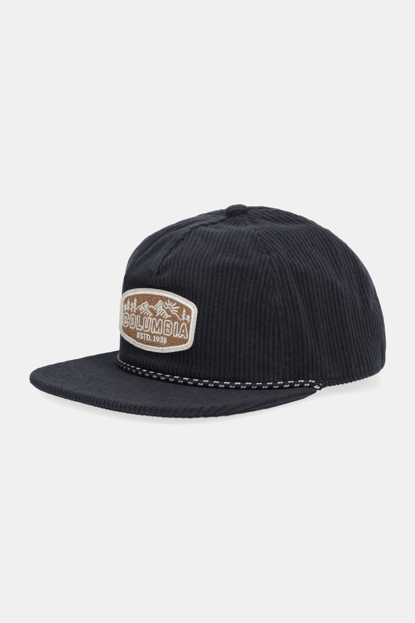 Columbia șapcă de baseball din catifea culoarea negru, 2092401