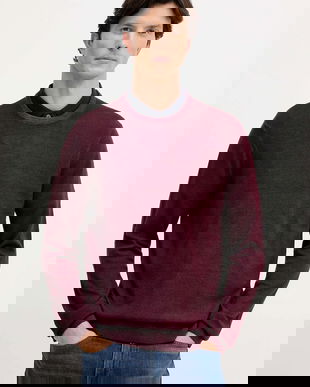 Michael Kors pulover de lână culoarea bordo, light, CF560HW7AP