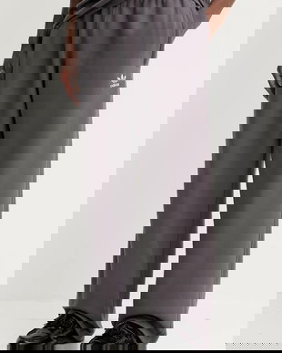 adidas Originals pantaloni de trening Ess Open culoarea violet, uni, JW3673