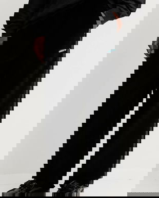 adidas Originals pantaloni de catifea cord Cord Pant culoarea negru, drept, JX3107