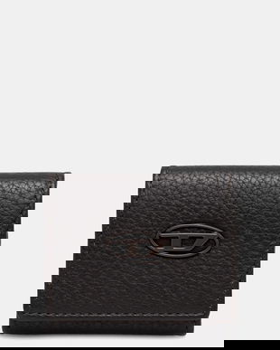 Diesel portofel de piele HISSU EVO HISSU EVO culoarea maro, X10300.P0685