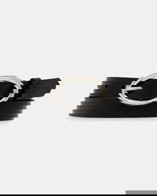 Marc O'Polo curea de piele culoarea negru, B0119509501111