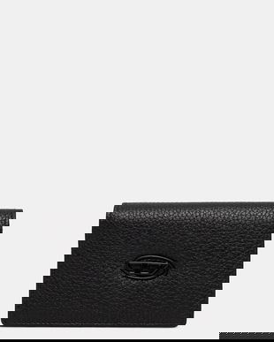 Diesel portofel de piele HISSU EVO HISSU EVO culoarea negru, X10385.P0685